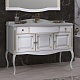 Opadiris Мебель для ванной Лаура 120 белая с бежевой патиной – картинка-20